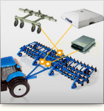 AgGPS Autopilot TrueTracker system keeps implements on a repeatable path